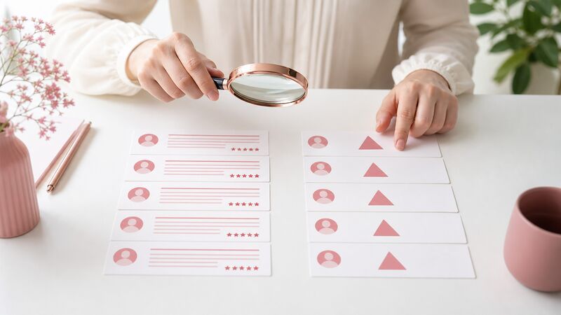 3．参考になる口コミと判断を保留したい口コミ