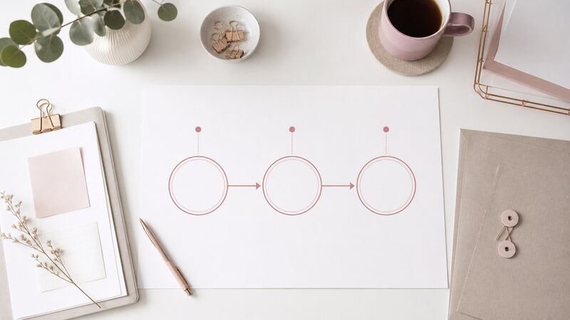 やめる前に調査の進み具合と資料をそろえる